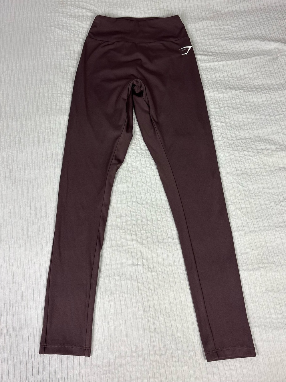Gymshark Burgundy Seamless High-Waist Leggings - Picture 6 of 8